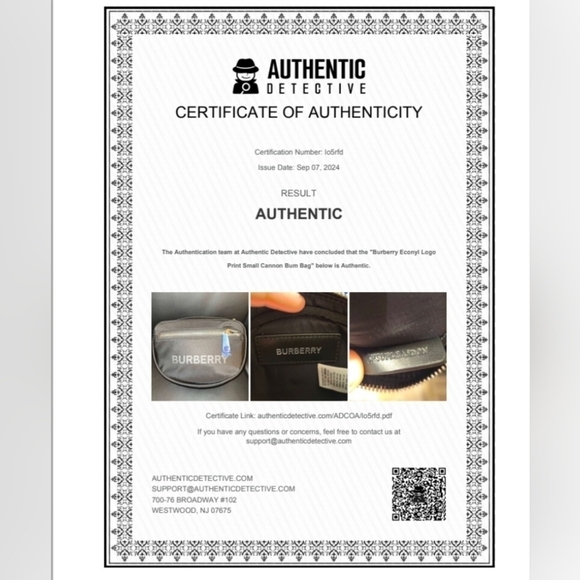 NWT Burberry Black Nylon Econyl Cannon Belt Bag Crossbody Fanny Pack with COA - Picture 4 of 10